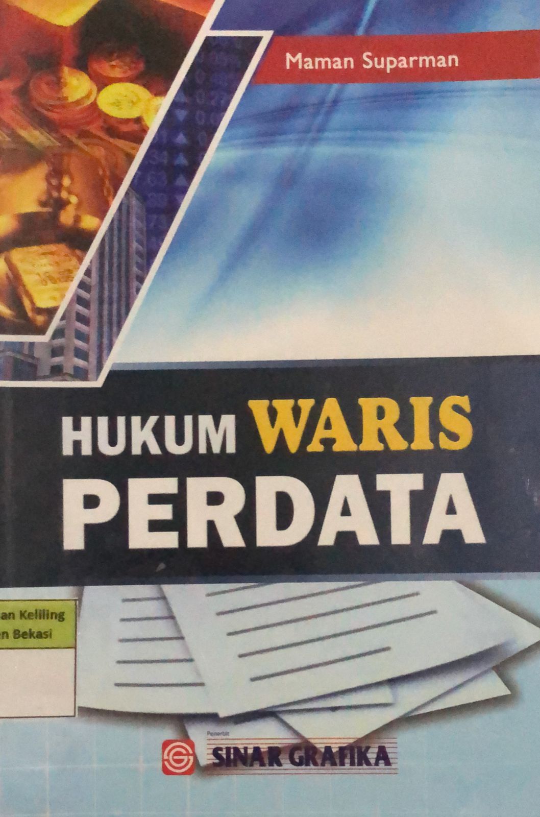 Sampul Hukum waris Perdata / Maman Suparman