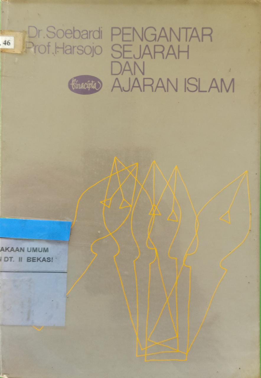 Sampul Pengantar sejarah dan ajaran islam / Soebardi