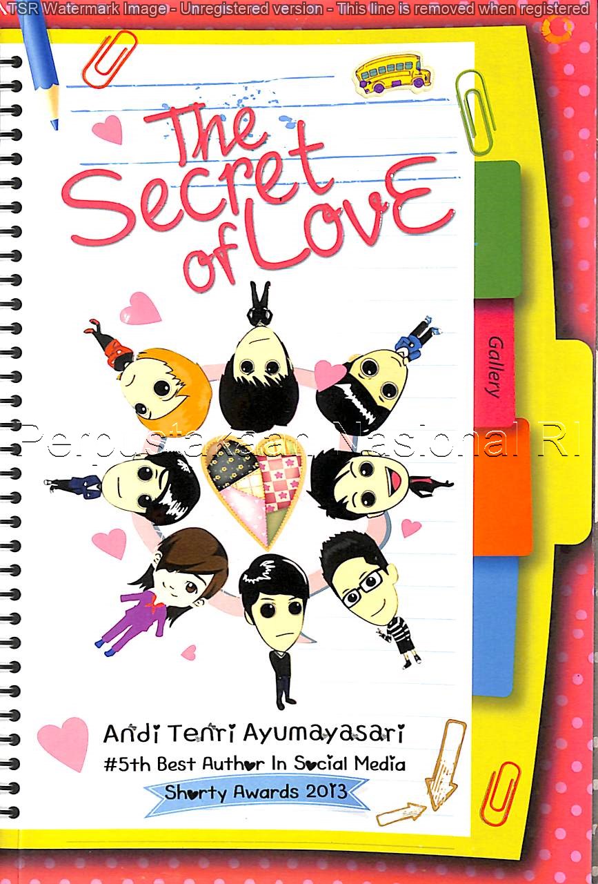 Sampul The secret of love / Andi Tenri Ayumayasari