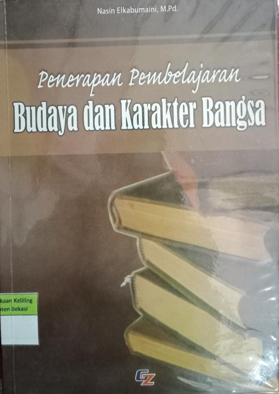 Sampul Penerapan pembelajaran budaya dan karakter bangsa / Nasin Elkabumaini