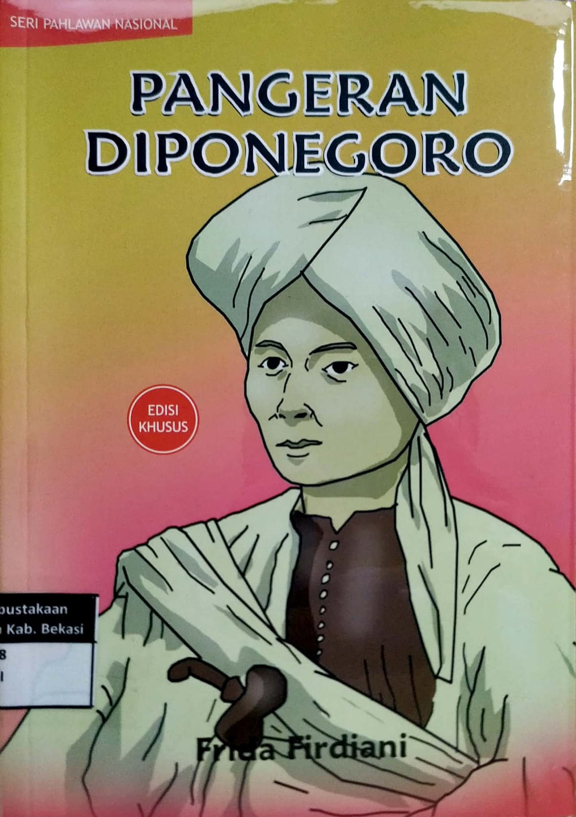 Sampul Pangeran Diponegoro / Frida Firdiani