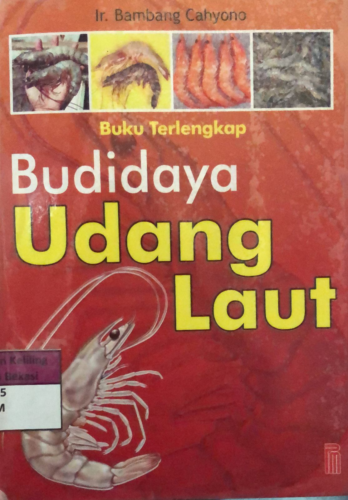 Sampul Budidaya Udang Laut / Bambang Cahyono