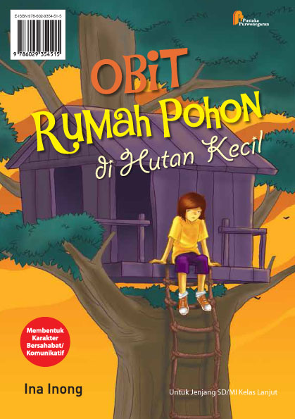 Cover Obit :  Rumah pohon di hutan kecil / Ina Inong