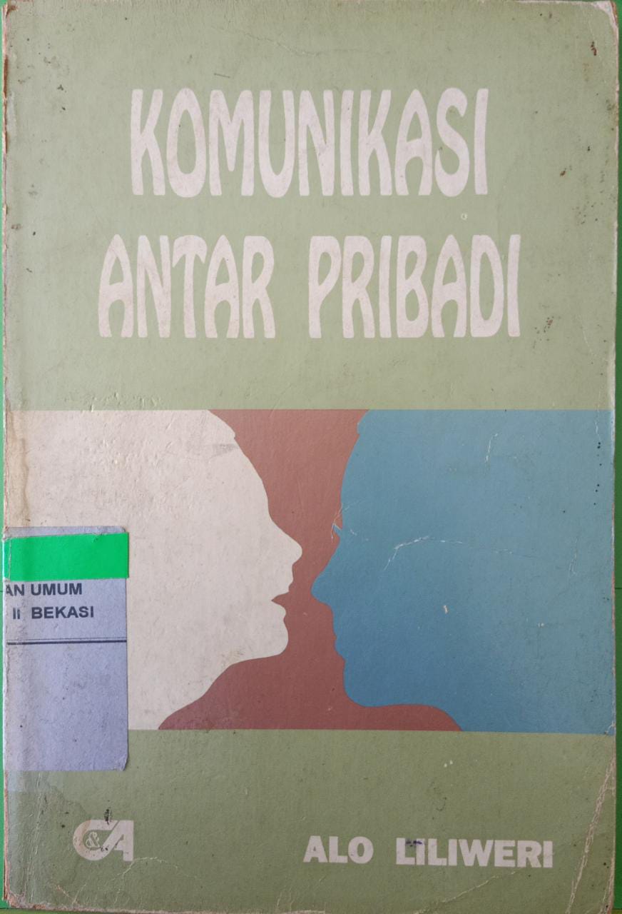 Sampul Komunikasi antar pribadi / Alo liliweri