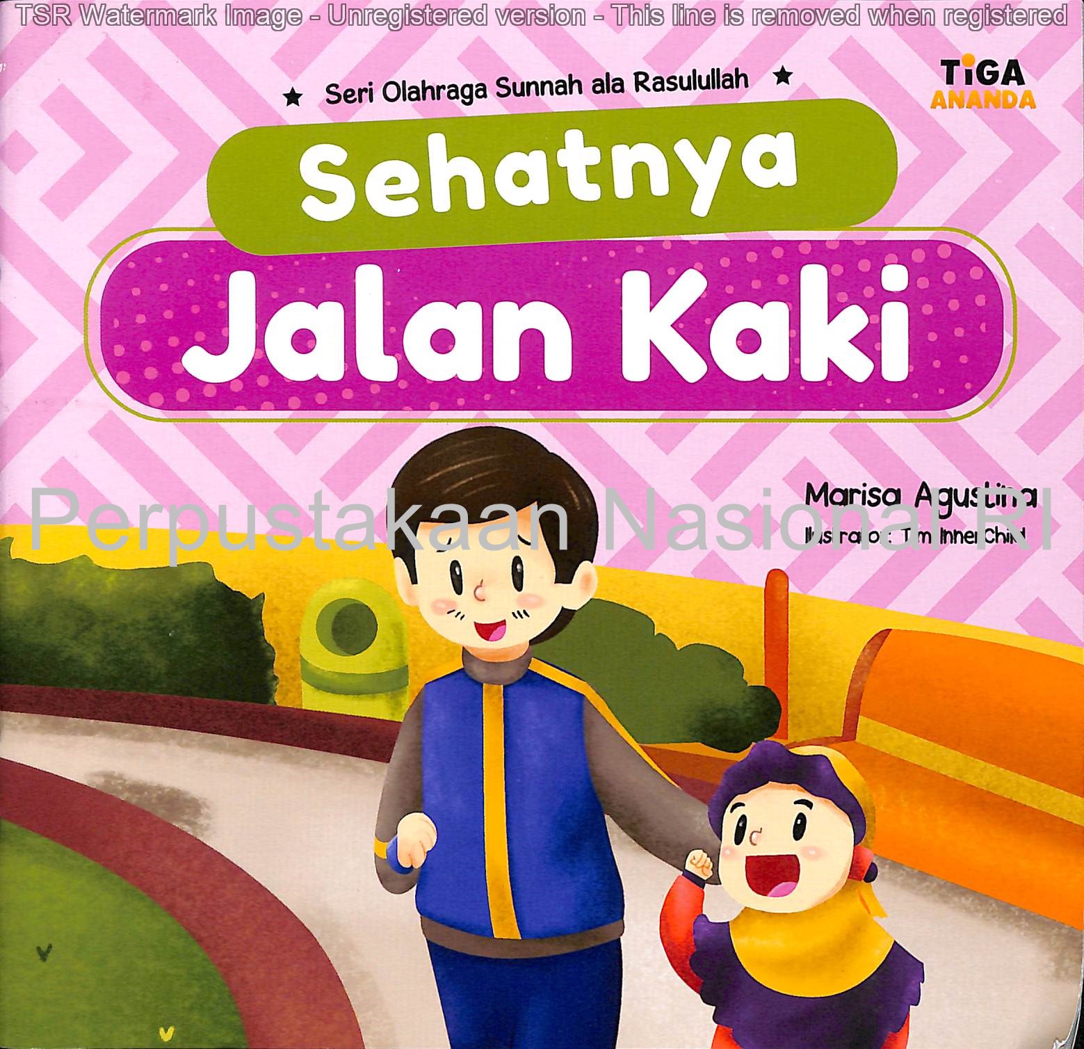 Cover Sehatnya jalan kaki / Marisa Agustina