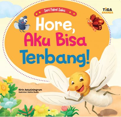 Sampul Hore, aku bisa terbang! / Ririn Astutiningrum