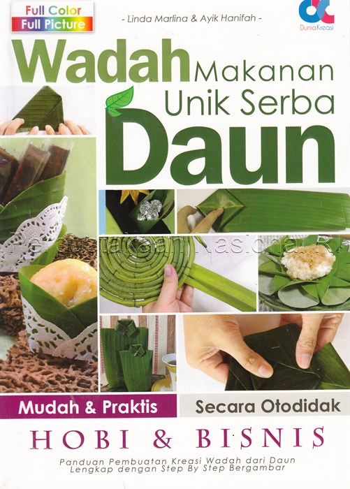 Cover Wadah makanan unik serba daun / Linda Marlina