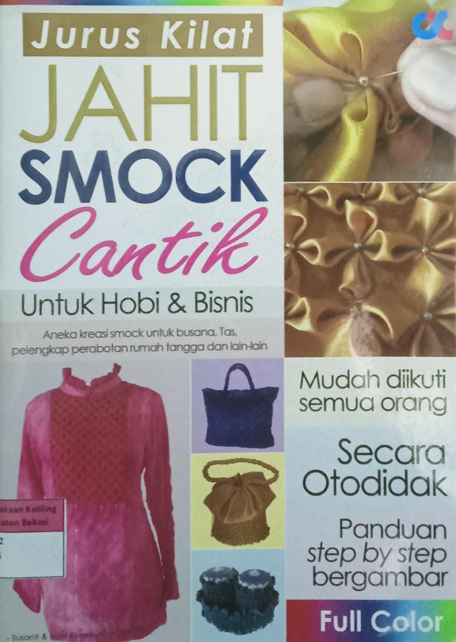 Sampul Jurus kilat jahit smoch cantik / Susanti