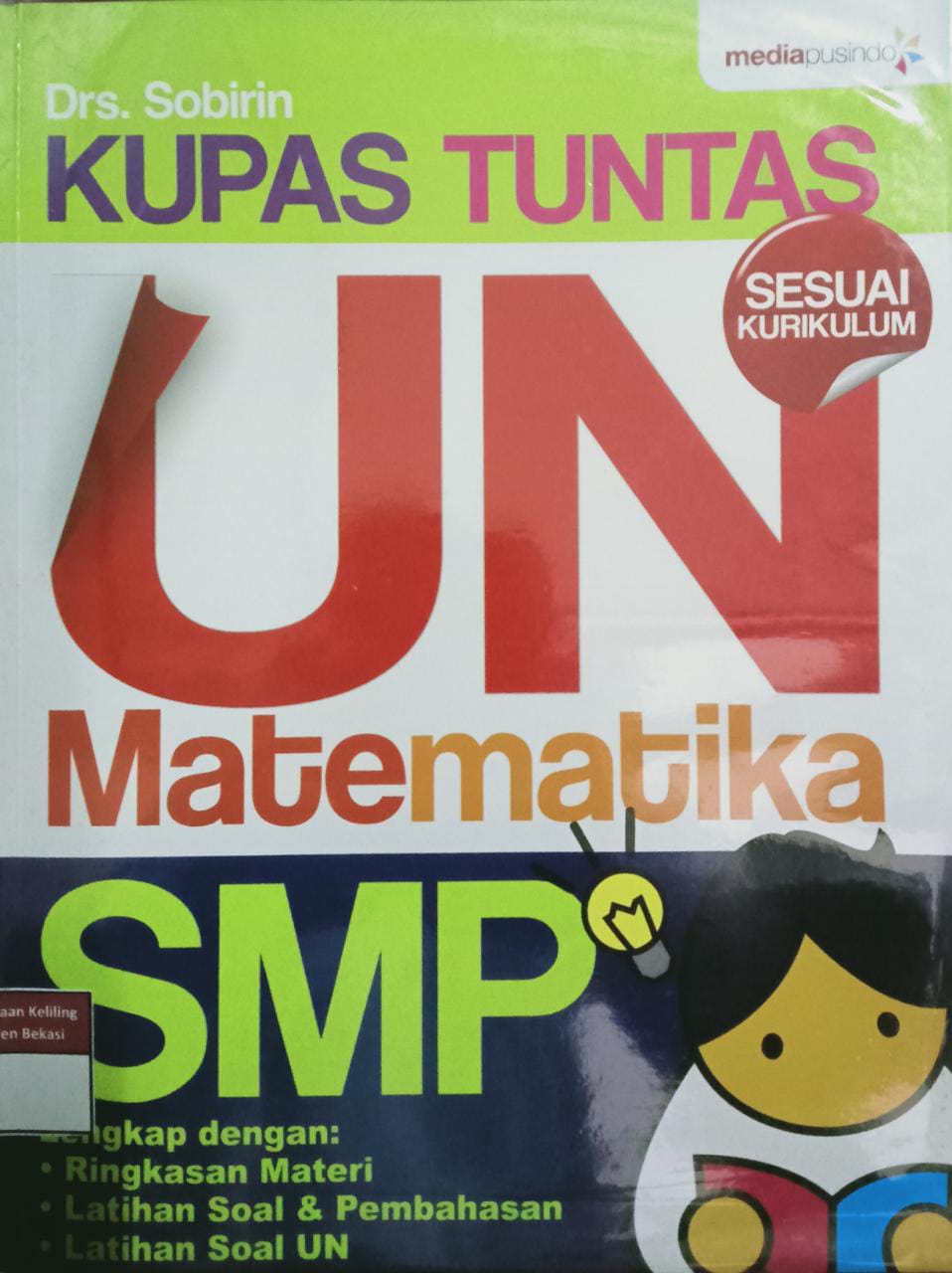 Sampul Kupas tuntas ujian nasional  Matematika SMP / Sobirin