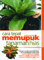 Sampul Cara tepat mempupuk tanaman hias / Topan