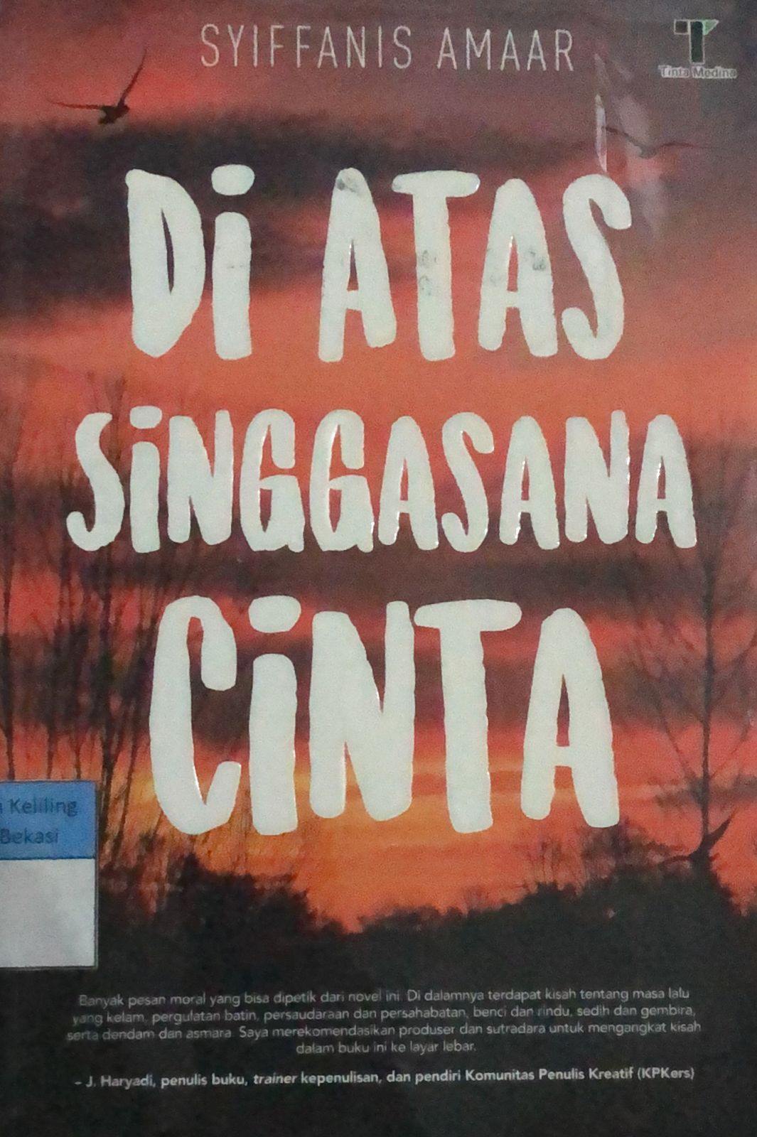 Sampul Di Atas Singgasana Cinta / Syiffanis Amaar