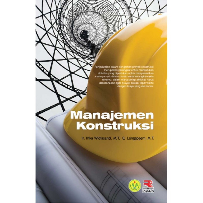 Sampul Manajemen Konstruksi / Irika Widiasanti