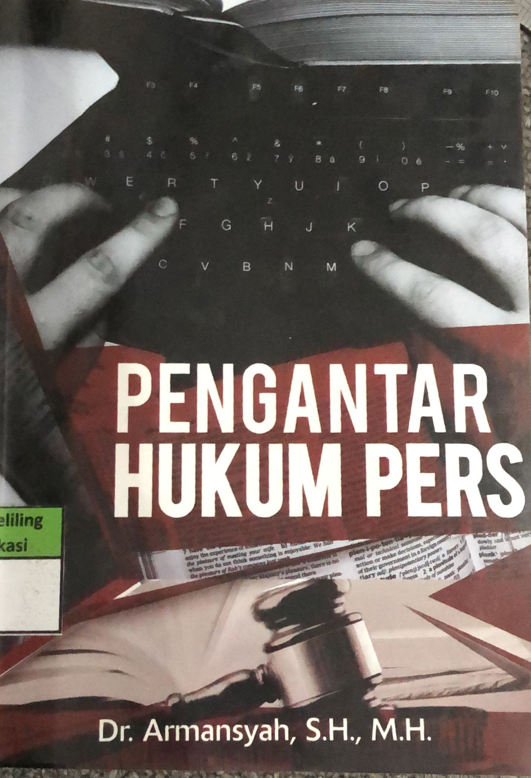 Sampul Pengantar Hukum Pers / Armansyah