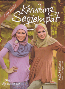 Sampul Gaya berhijab kerudung segiempat / Mila Meiliasari