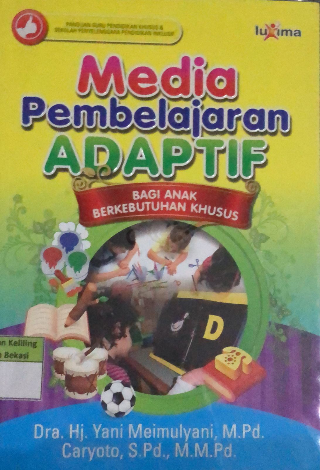 Cover Media Pembelajaran Adaptif / Hj. Yani Meimulyani