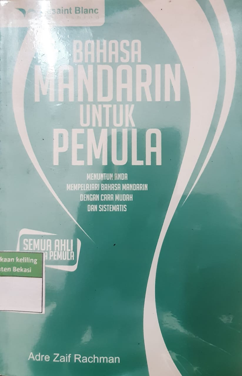 Sampul Bahasa Mandarin untuk pemula / Andre Zaif Rachman