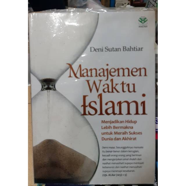 Sampul Manajemen waktu islami / Deni sutan bahtiar