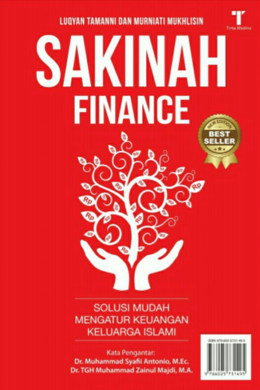 Sampul Sakinah finance :  solusi mudah mengatur keuangan keluarga islami / Luqyan Tamanni dan Murniati Mukhlisin; editor, Fiedha 'L Hasiem