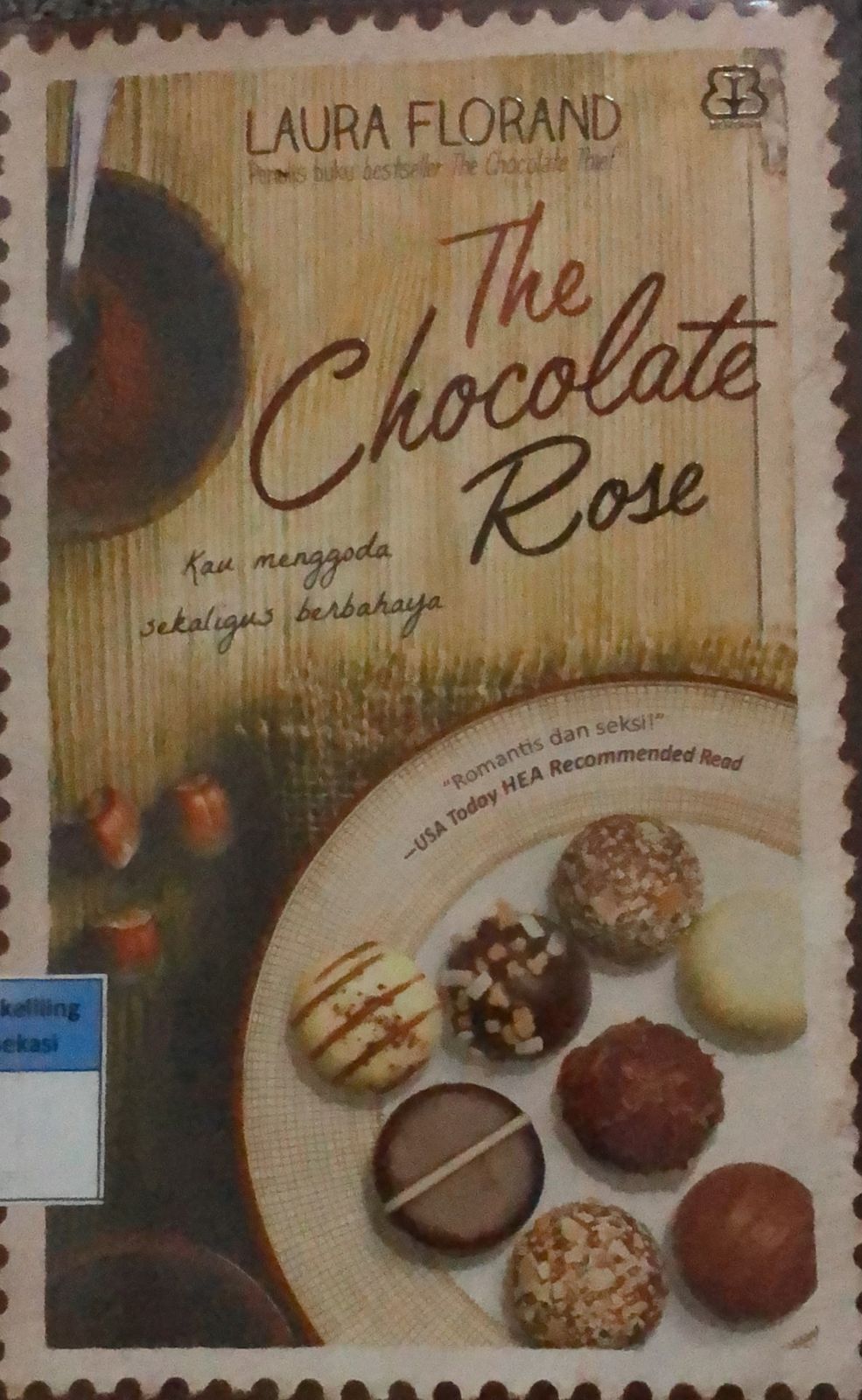 Sampul The Chocolate Rose / Laura Florand