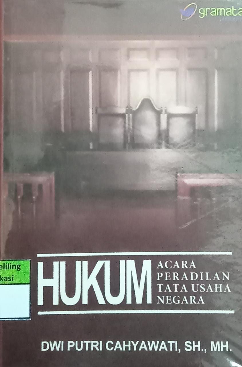 Sampul Hukum acara peradilan tata usaha negara / Dwi Putri Cahyawati