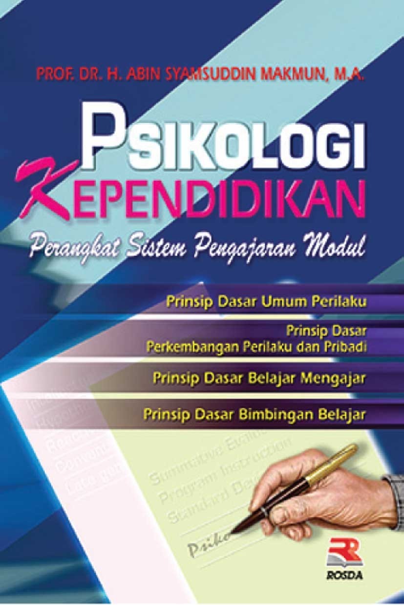 Sampul Psikologi kependidikan :  perangkat sistem pengajaran modul / H. Abin Syamsuddin Makmun