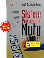 Cover Sistem penjaminan mutu pendidikan / Nanang Fattah