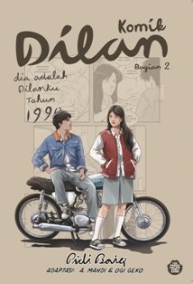 Sampul Komik Dilan 1990 Bagian Kedua / Pidi Baiq