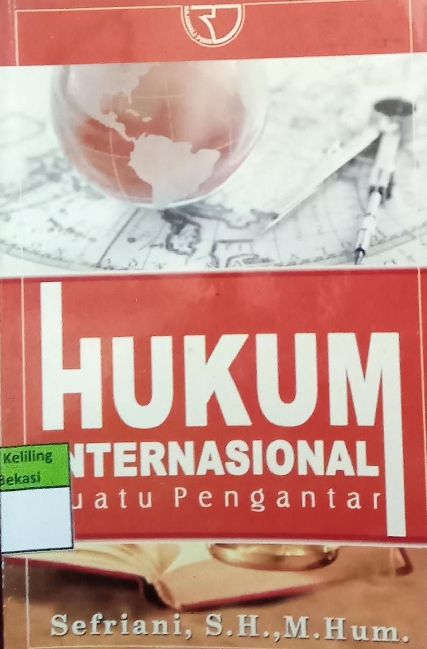 Sampul Hukum Internasional :  satu pengantar / Sefriani