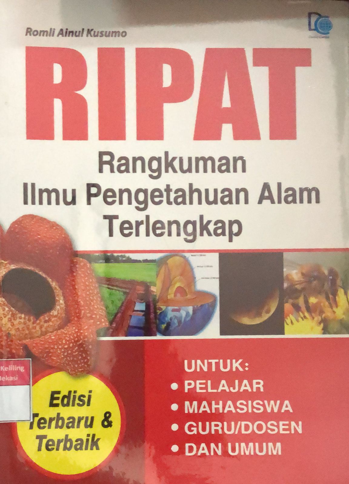 Sampul RIPAT :  Rangkuman Ilmu Pengetahuan Alam Terlengkap / Romli Ainul Kusuma