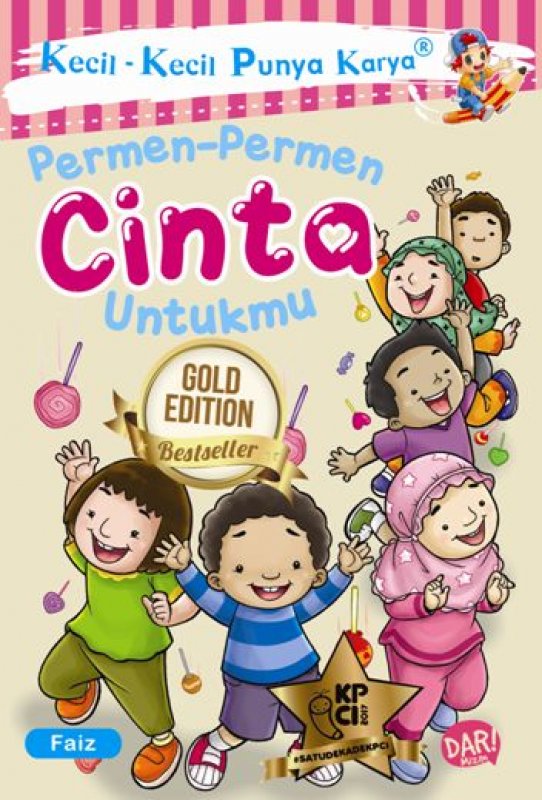 Sampul Permen-Permen Cinta Untukmu / Abdurahman Faiz