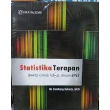 Sampul Statistika terapan :  disertai contoh aplikasi dengan spss / Bambang suharjo