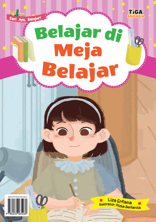 Sampul Belajar di Meja Belajar / Liza Erfiana
