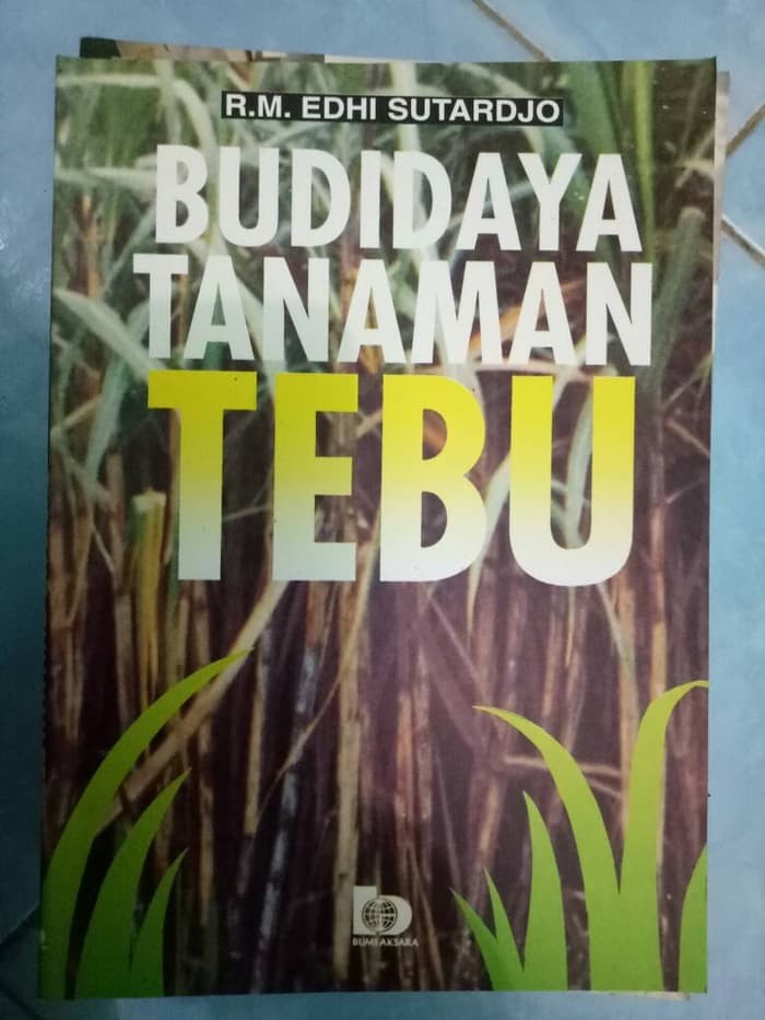 Cover Budidaya Tanaman Tebu / Edhi Sutardjo