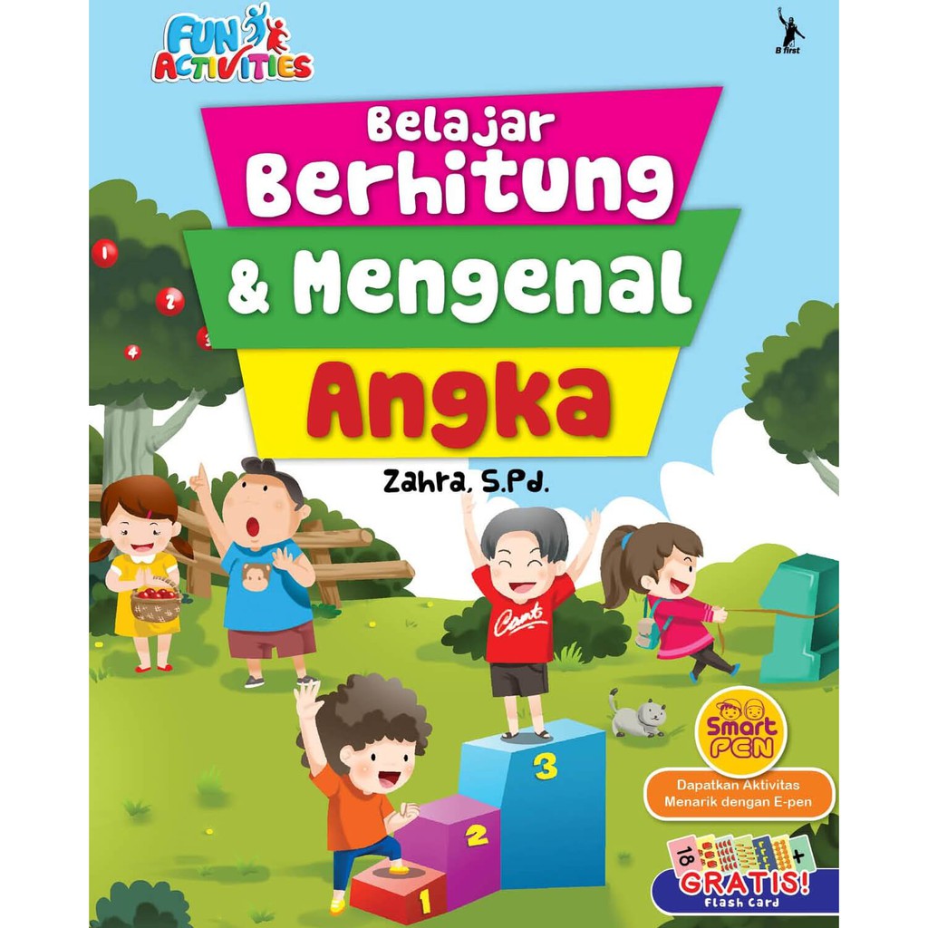 Sampul Belajar Berhitung dan Mengenal Angka / Zahra Haidar