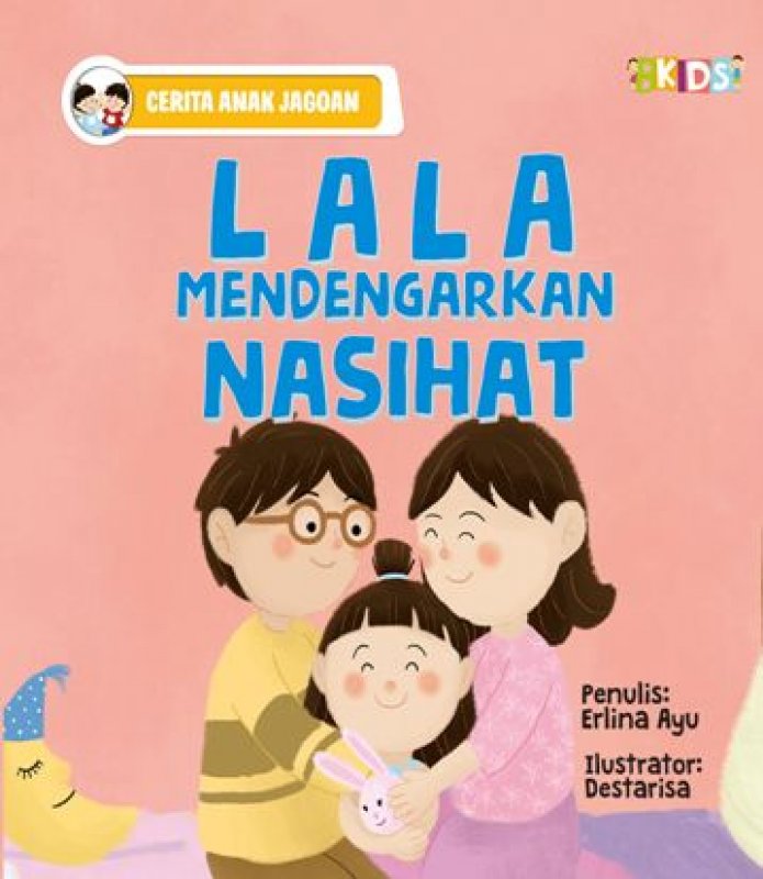 Sampul Lala Mendengarkan Nasihat / Erlina Ayu
