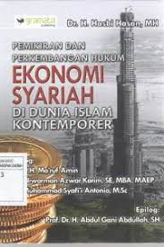 Sampul Pemikiran dan perkembangan hukum ekonomi syariah di dunia islam kontemporer / Hasbi hasan
