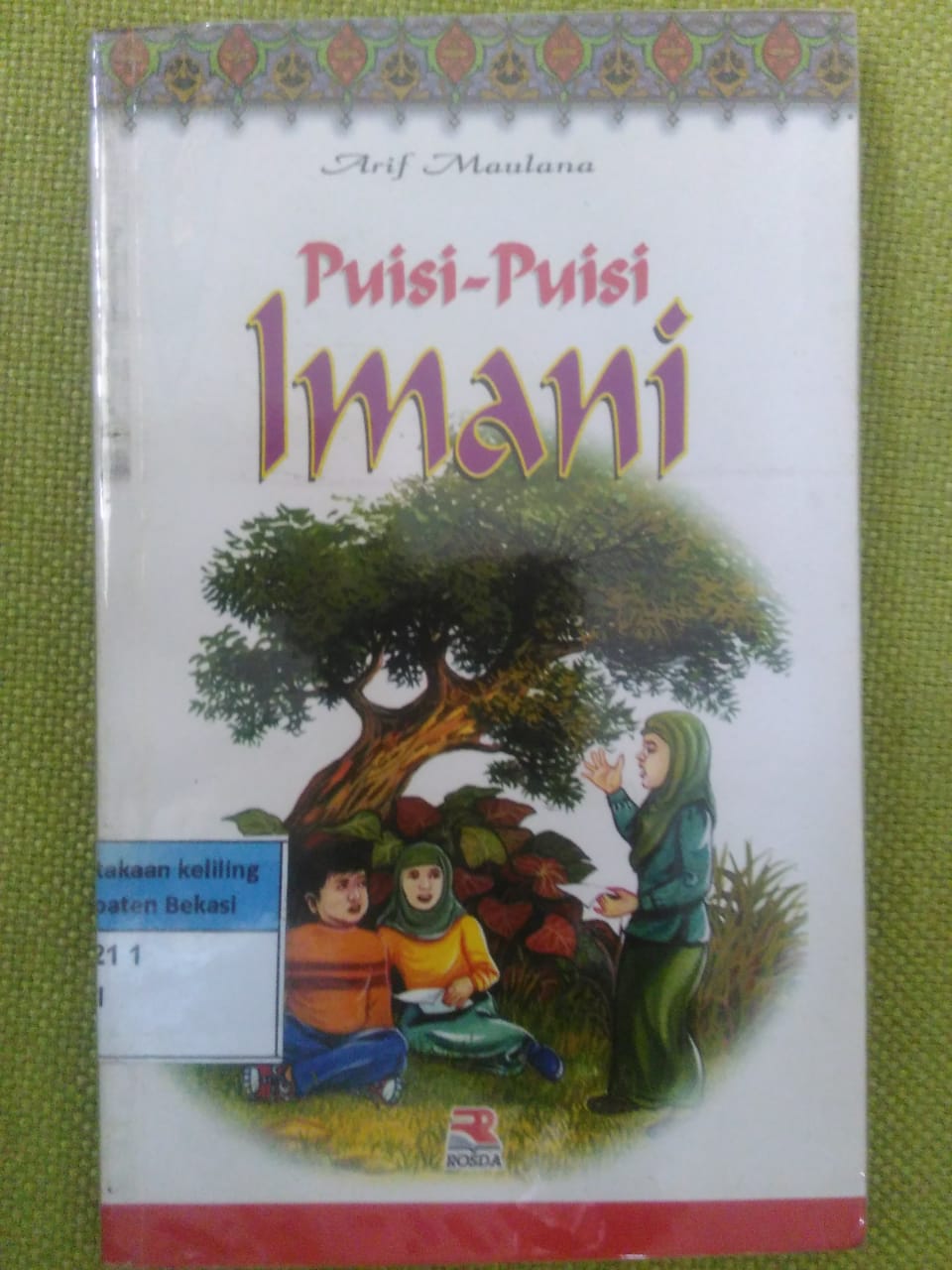 Sampul Puisi puisi Imani / Arif Maulana