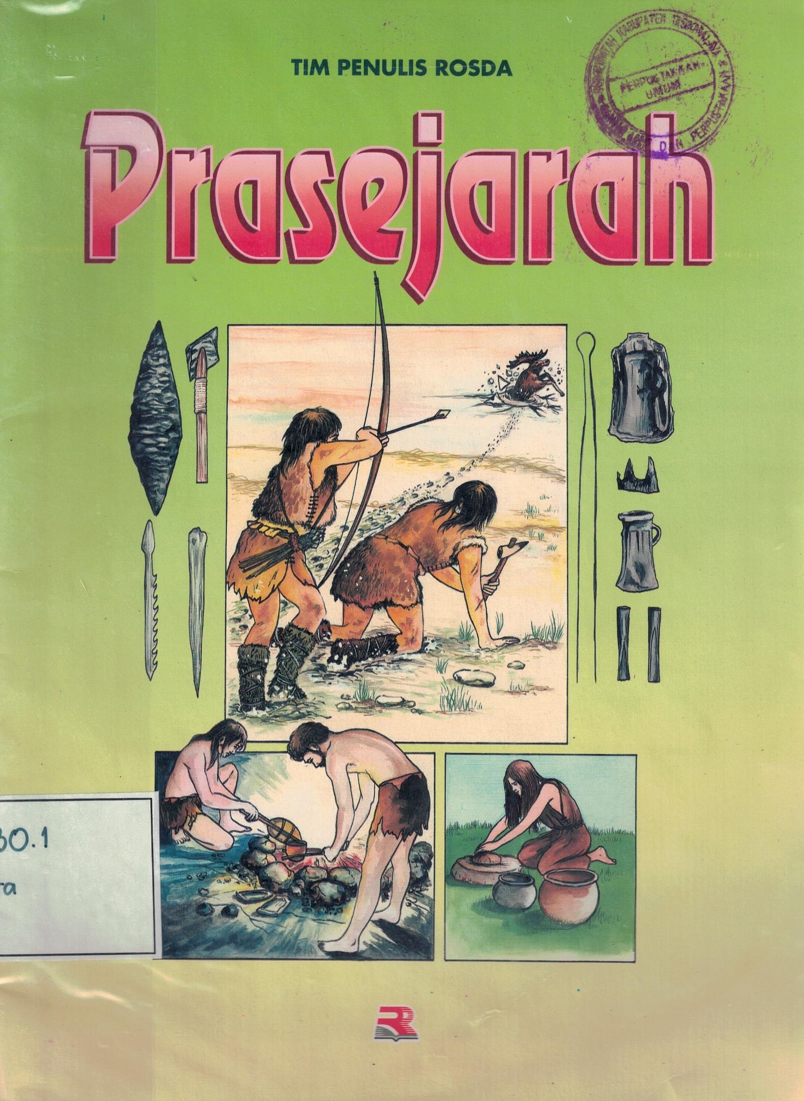Sampul Prasejarah / Tim Penulis Rosda