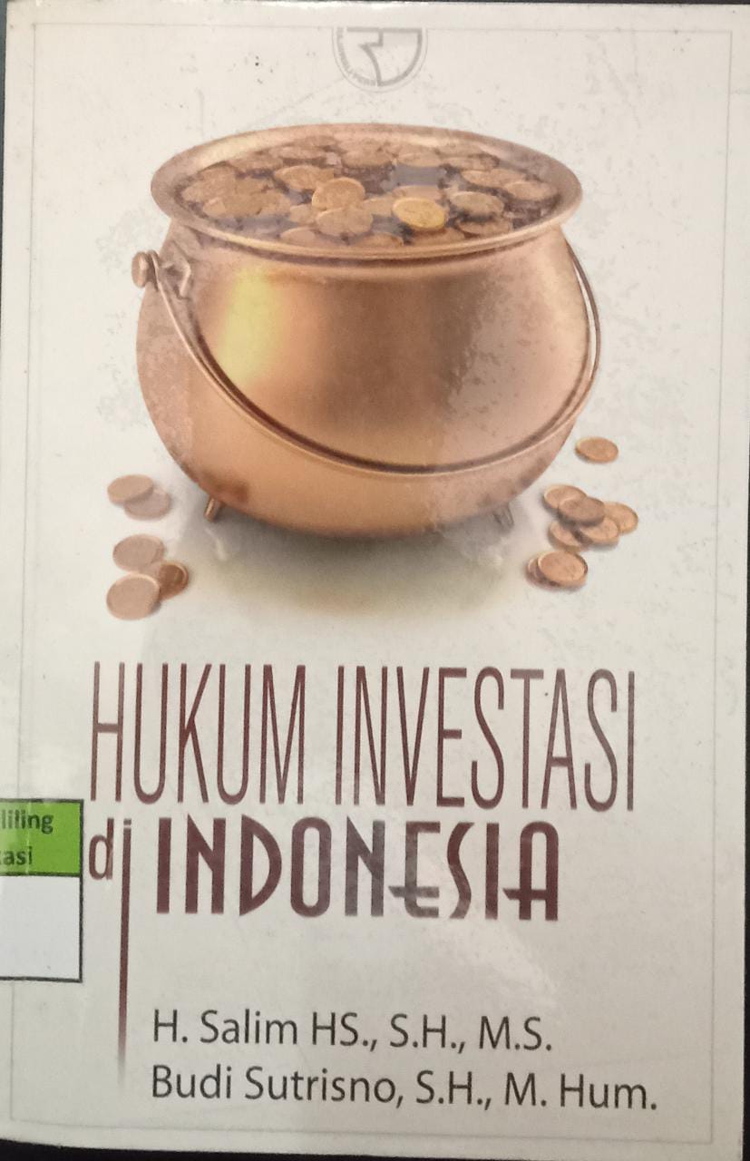 Sampul Hukum investasi di Indonesia / Salim