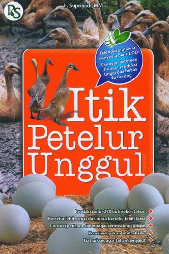 Sampul Itik petelur unggul :  edisi revisi / Supriyadi