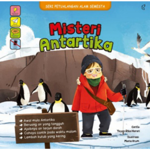 Sampul Misteri Antartika / Yayan Rika Harari
