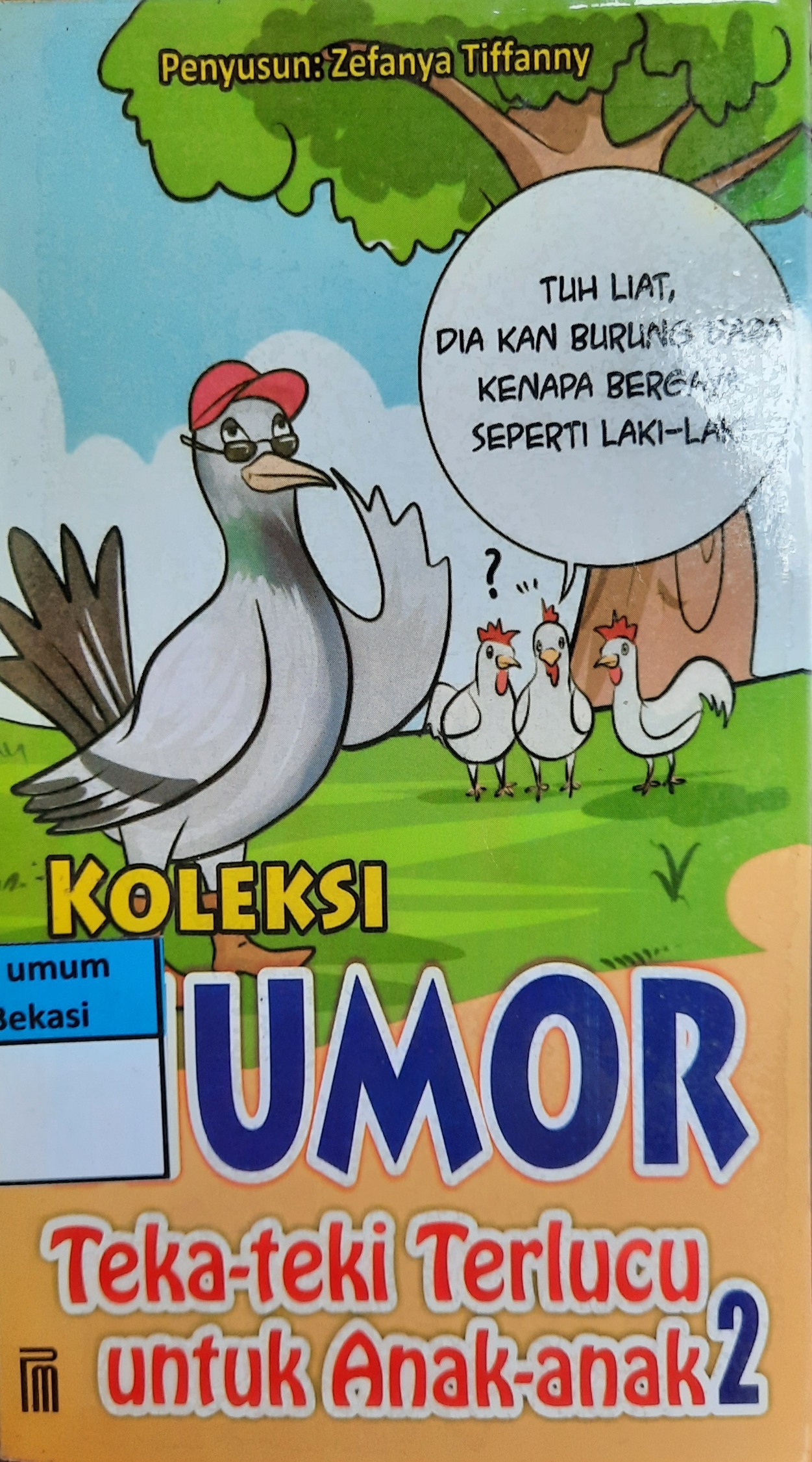 Sampul Koleksi Humor Teka-Teki Terlucu untuk Anak-anak / Zefanya Tifanny
