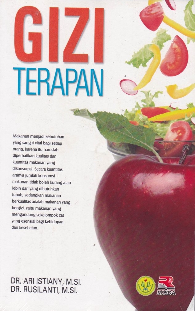 Sampul gizi terapan / Ari Istiany, Rusilanti; editor, Engkus Kuswandi