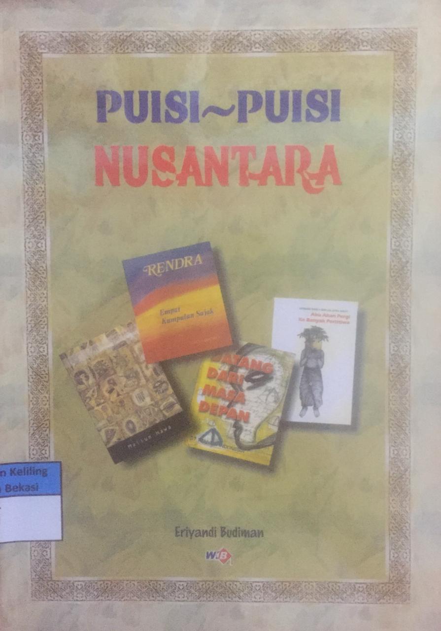 Sampul Puisi - puisi Nusantara / Eriyandi Budiman; editor, Haryoso