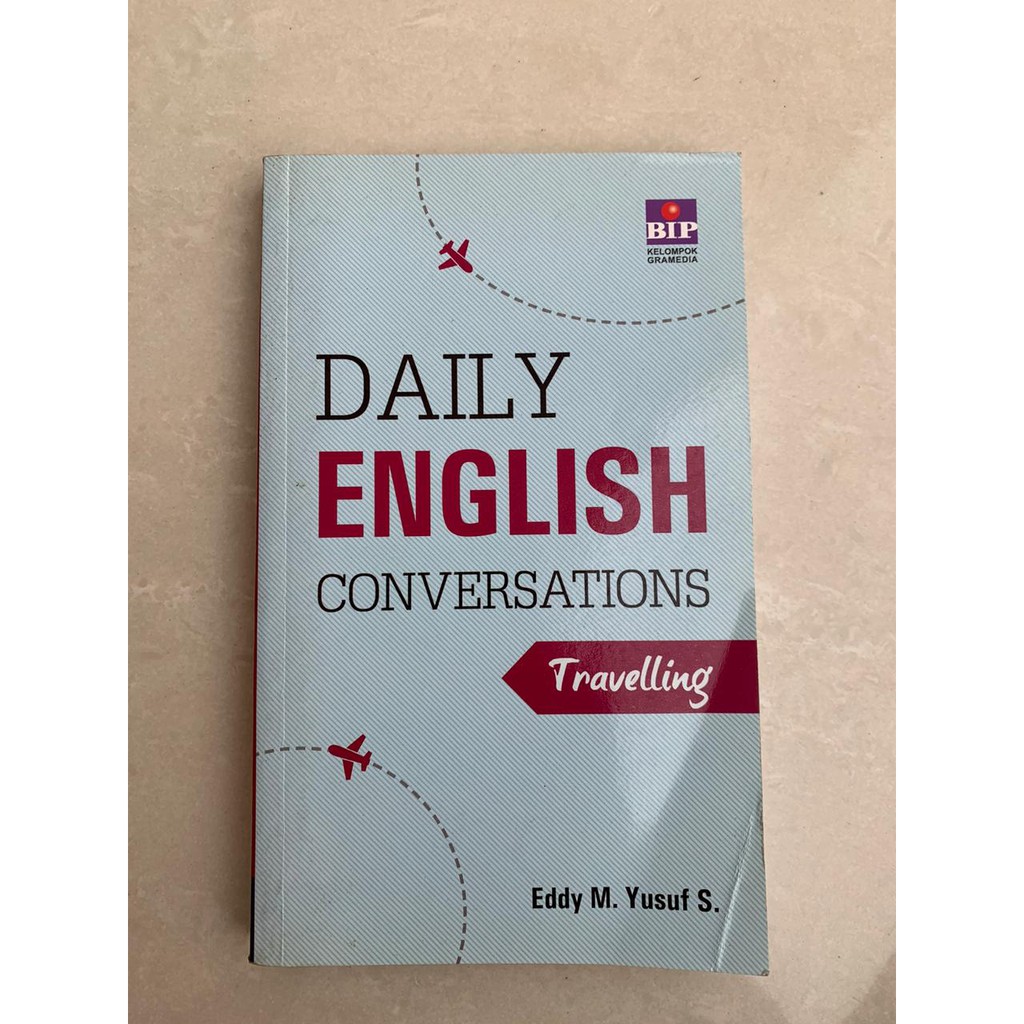 Sampul Daily english conversations :  Travelling / Eddy m yusuf s