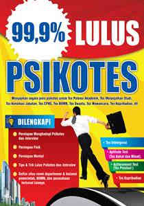 Cover 99,9% lulus psikotes / Afin murtie