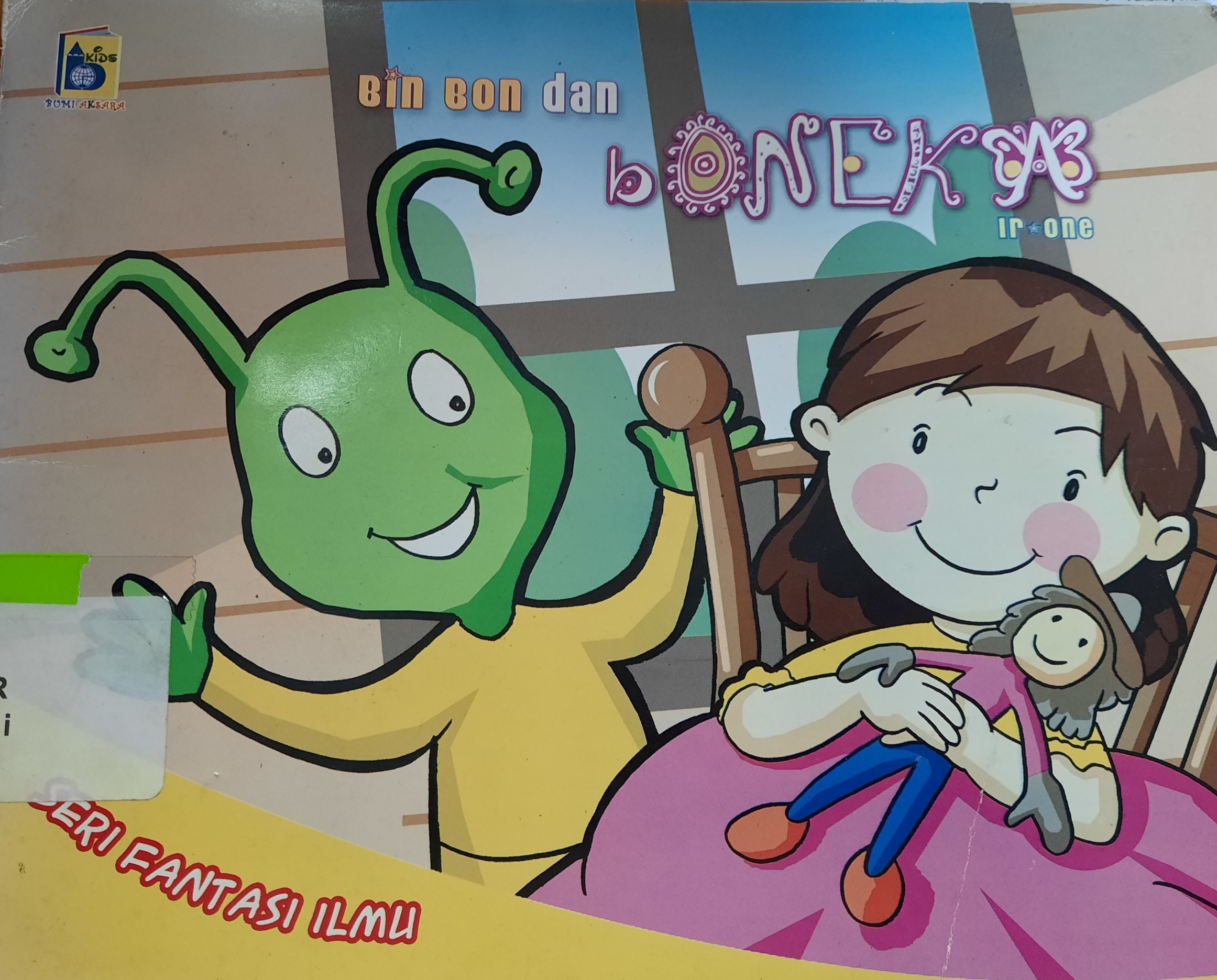 Sampul Bin Bon dan Boneka / Irwan Nuswantoro