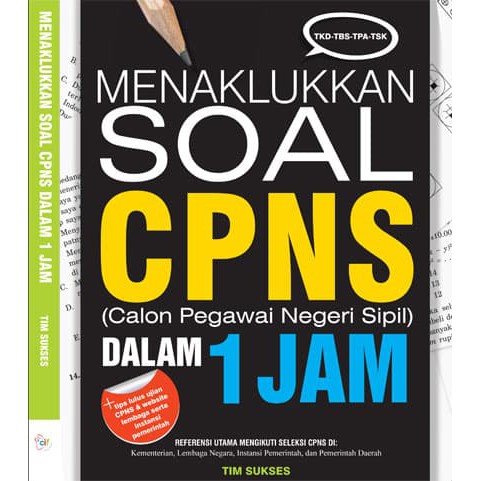 Sampul Menaklukan soal CPNS dalam 1 jam / Tim sukses