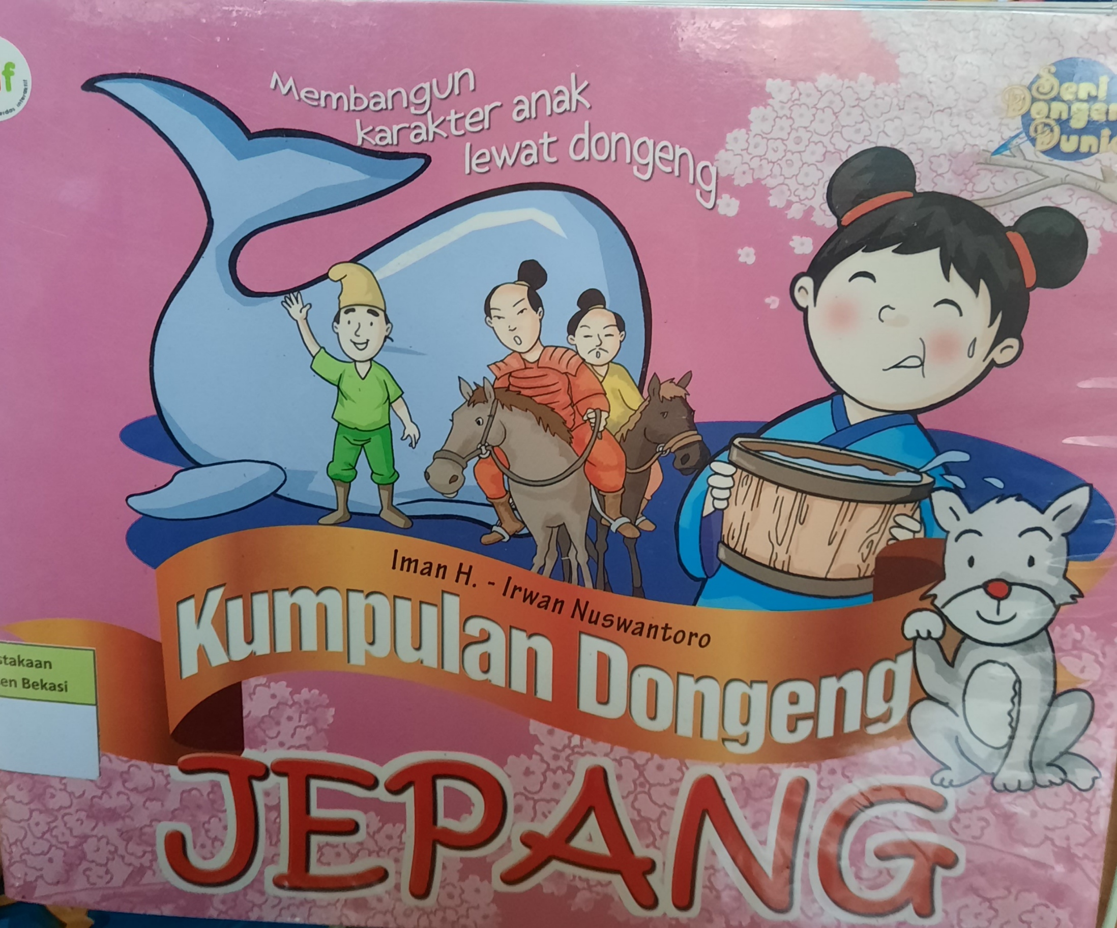 Sampul Kumpulan Dongeng Jepang / Iman H.