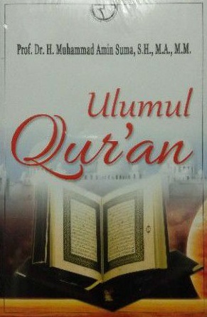 Sampul Ulumul Qur'an / Muhammad Amin Suma